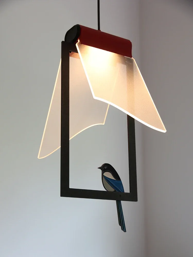 Modern simple newChinese entrance bedside restaurant chandelierLEDsymbolizing bird lampлюстра подвесная 던트조명pendentes iluminação
Modern simple newChinese entrance bedside restaurant chandelierLEDsymbolizing bird lampлюстра подвесная 던트조명pendentes iluminação