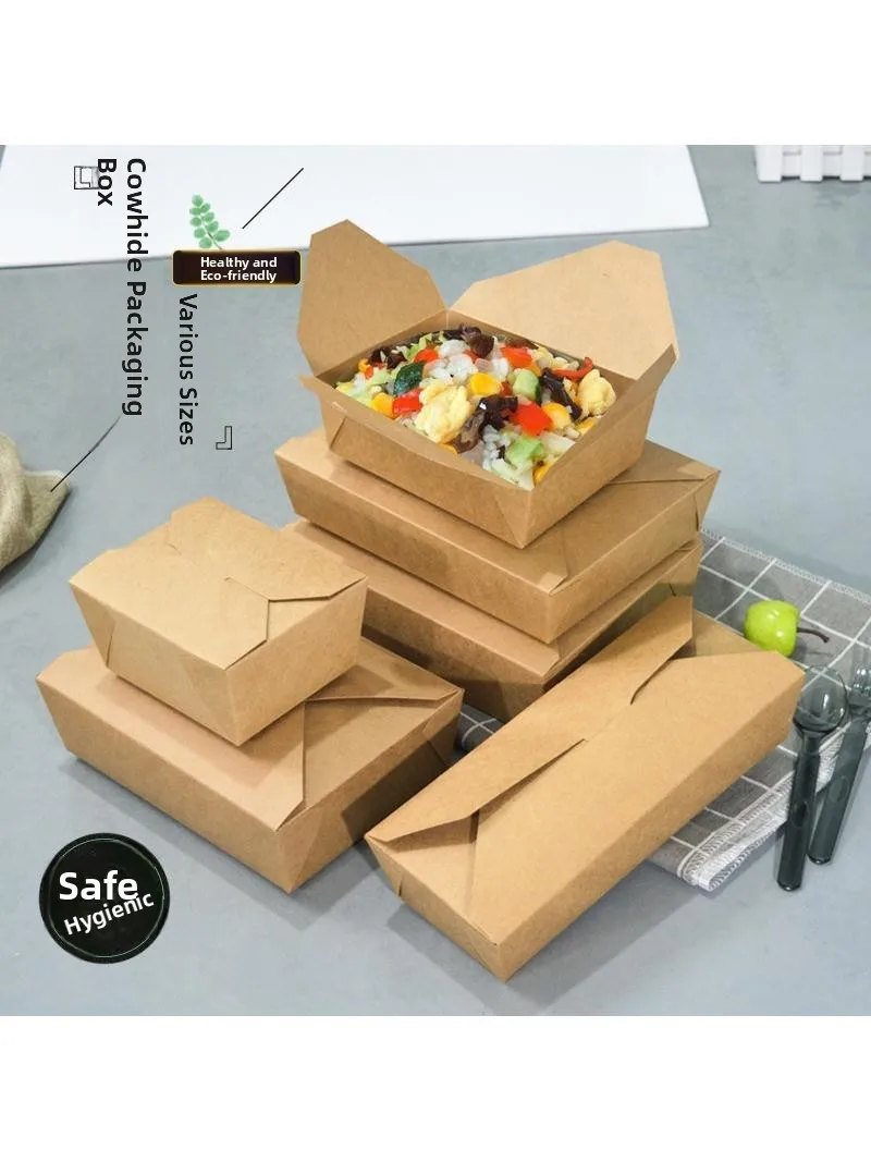 Disposable Kraft Paper Food Packaging Box Restaurant Rectangular Takeaway Box Snack Fried Chicken Lunch Box Eco-Friendly
Disposable Kraft Paper Food Packaging Box Restaurant Rectangular Takeaway Box Snack Fried Chicken Lunch Box Eco-Friendly