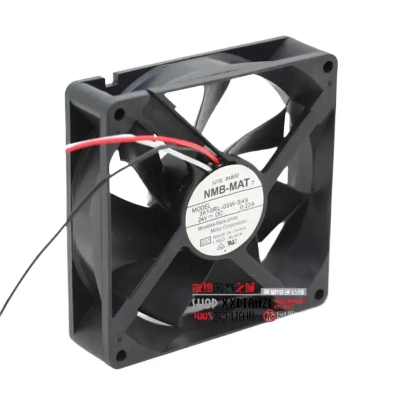 92mm 9225 Fan For NMB 3610RL-05W-S49 90x90x25mm 24V 0.22A 3000RPM High-Efficiency Server Inverter Cooling Fan
92mm 9225 Fan For NMB 3610RL-05W-S49 90x90x25mm 24V 0.22A 3000RPM High-Efficiency Server Inverter Cooling Fan