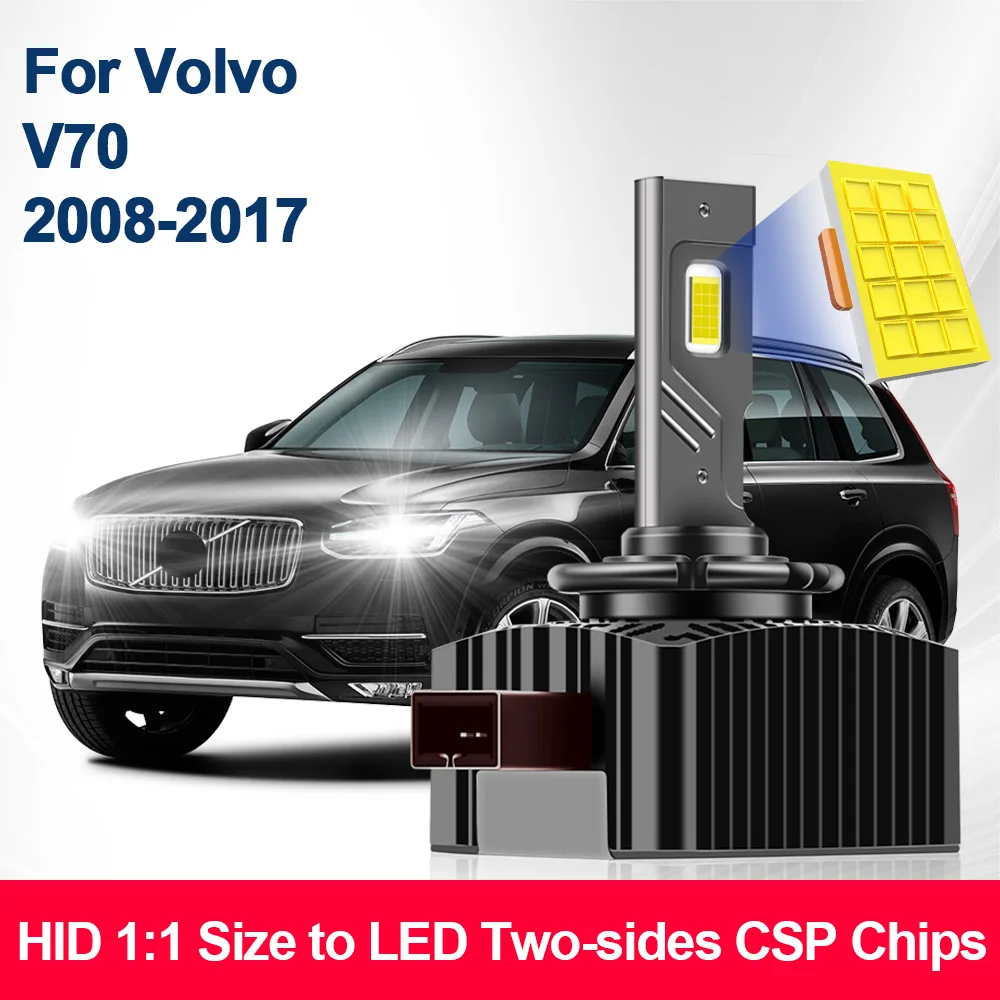 Для Volvo V70 2008-2017 светодиодные фары HID D1S с медной трубкой, светодиодные 30000LM, двусторонний чип CSP 6000K Plug&Play 110 Вт 55 Вт
Для Volvo V70 2008-2017 светодиодные фары HID D1S с медной трубкой, светодиодные 30000LM, двусторонний чип CSP 6000K Plug&Play 110 Вт 55 Вт