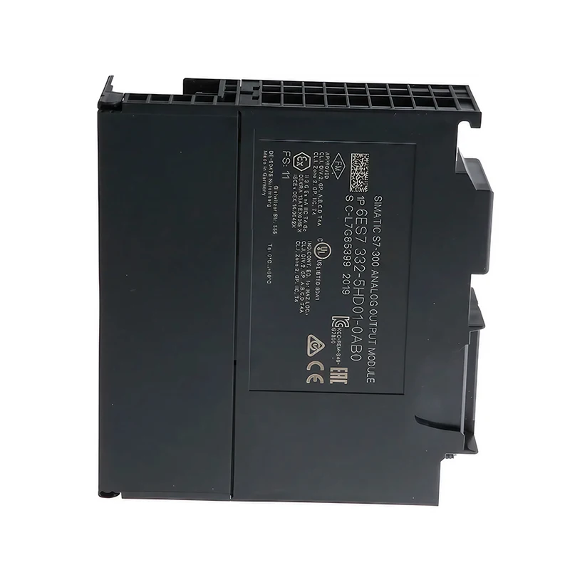 Новый оригинальный модуль аналогового вывода 6ES7 332-5HD01-0AB0 6ES7 332-5HD01 для контроллера ПЛК для программирования ПЛК
Новый оригинальный модуль аналогового вывода 6ES7 332-5HD01-0AB0 6ES7 332-5HD01 для контроллера ПЛК для программирования ПЛК