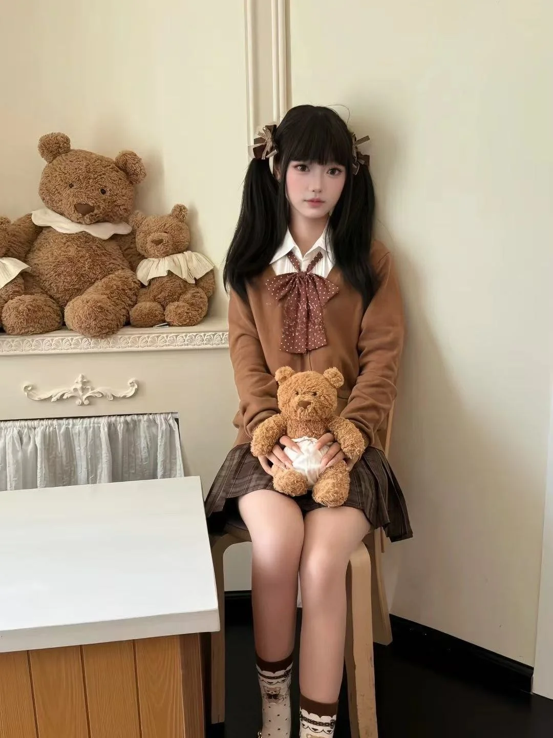 Оригинальный вязаный свитер Caramel Croissant Jaet, милый комплект Long Sve, осенне-зимний модный женский ансамбль Faion
Оригинальный вязаный свитер Caramel Croissant Jaet, милый комплект Long Sve, осенне-зимний модный женский ансамбль Faion