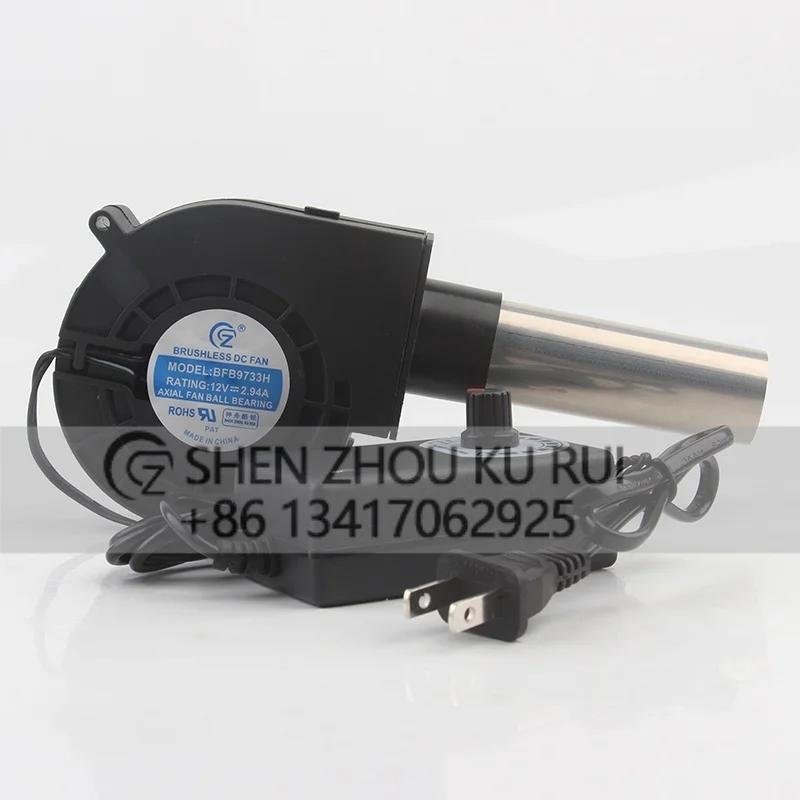 Original DC12V 2.94A 9733 Metal Air Outlet Portable Centrifugal Brushless Variable Speed Controller Blower BFB9733H Cooling Fan
Original DC12V 2.94A 9733 Metal Air Outlet Portable Centrifugal Brushless Variable Speed Controller Blower BFB9733H Cooling Fan