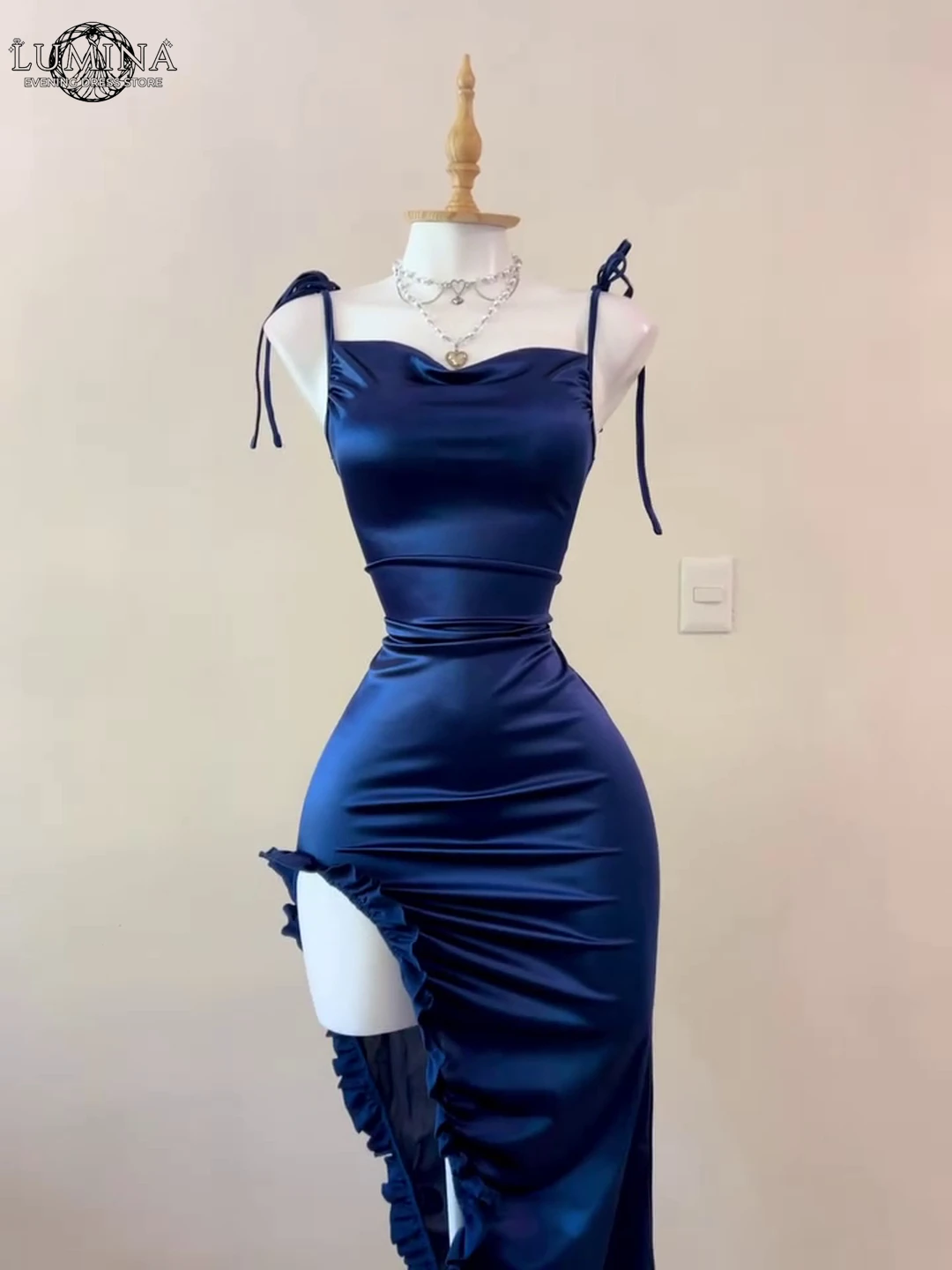 Lumina Beads Luxury Elegant Party Dresses for Wedding Woman A Word Wedding Evening Dress Custom Made Women's Prom Dress 2026
Lumina Beads Luxury Elegant Party Dresses for Wedding Woman A Word Wedding Evening Dress Custom Made Women's Prom Dress 2026