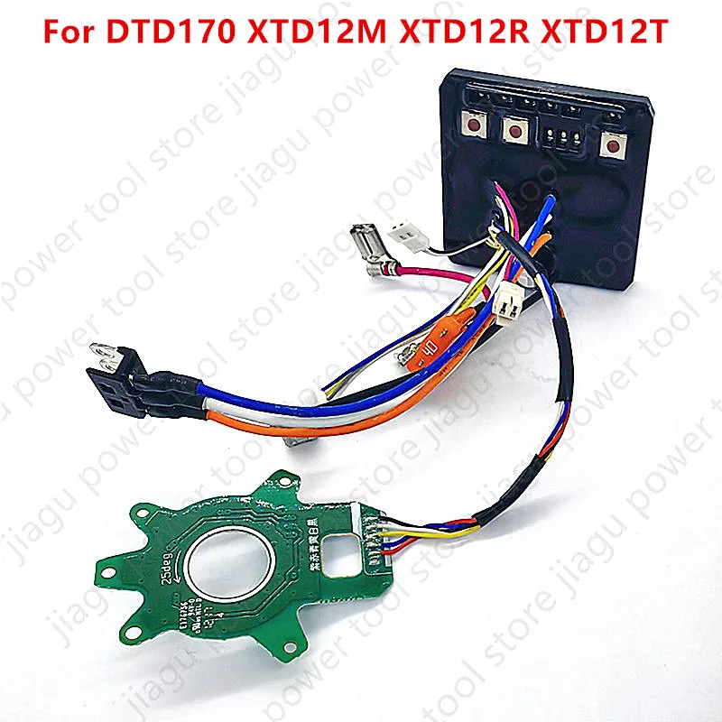 Оригинальный контроллер 620893-5 для Makita DTD170 XTD12M XTD12R XTD12T
Оригинальный контроллер 620893-5 для Makita DTD170 XTD12M XTD12R XTD12T