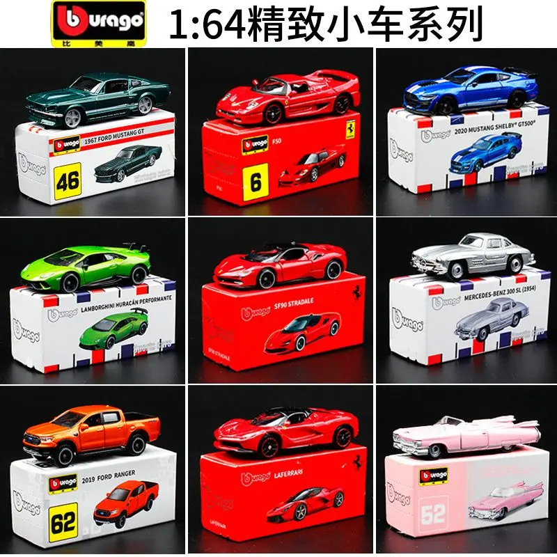 Bburago 1/64 Scale Ferrari SF90 Porsche 911 Bugatti Diecast Simulation Car Model Collectible Toy Gift for Boys
Bburago 1/64 Scale Ferrari SF90 Porsche 911 Bugatti Diecast Simulation Car Model Collectible Toy Gift for Boys