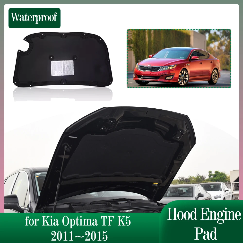 Автомобильный капот, изоляция Двигателя для Kia Optima TF K5 2011 ~ 2015 звуконепроницаемый коврик, тепловая хлопковая подкладка, подкладка, крышка багажника, аксессуары 2012 2013
Автомобильный капот, изоляция Двигателя для Kia Optima TF K5 2011 ~ 2015 звуконепроницаемый коврик, тепловая хлопковая подкладка, подкладка, крышка багажника, аксессуары 2012 2013
