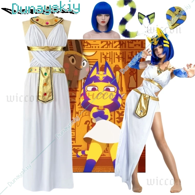 2025Ankha Queen платья игра Ankha Crossing ролевая игра униформа костюмы для косплея египетский Хэллоуин карнавальная одежда
2025Ankha Queen платья игра Ankha Crossing ролевая игра униформа костюмы для косплея египетский Хэллоуин карнавальная одежда