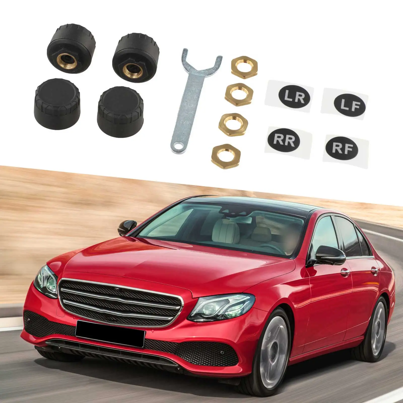 Car TPMS Car TPMS External Sensors Pressure And Temperature Of All Wheels Alarm For Abnormal Tire Pressure And Temperature
Car TPMS Car TPMS External Sensors Pressure And Temperature Of All Wheels Alarm For Abnormal Tire Pressure And Temperature
