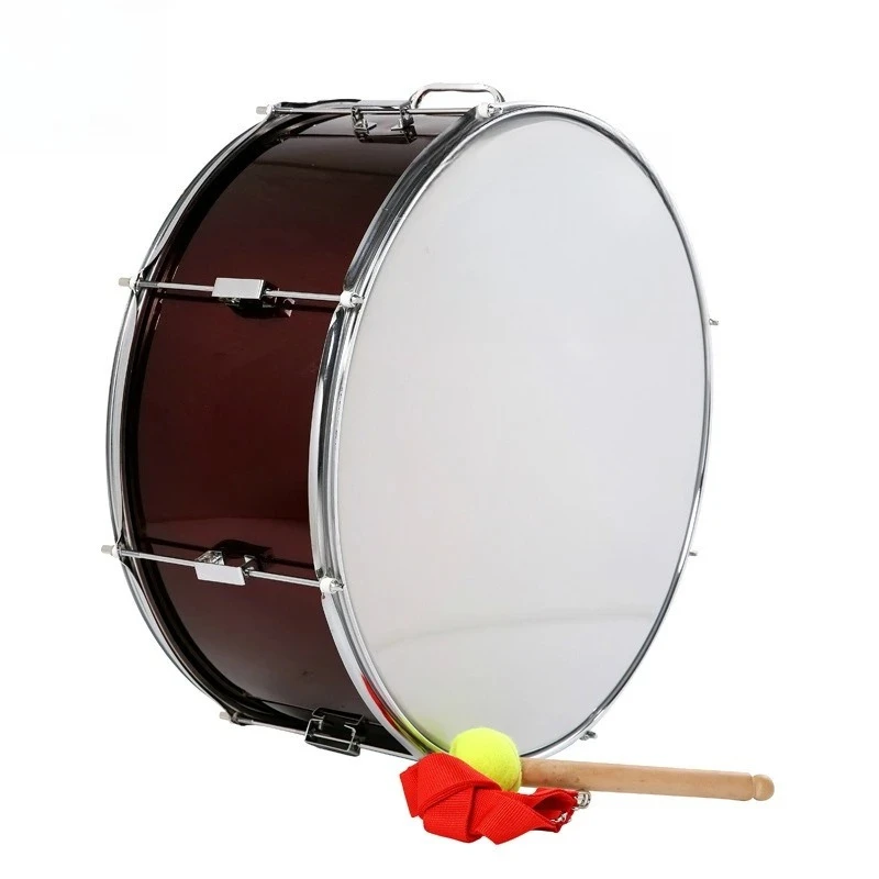 22/24 Inch Professional Marching Bass Drum Heavy Duty Percussion Instrument for School Band Parade Competition Live Performance
22/24 Inch Professional Marching Bass Drum Heavy Duty Percussion Instrument for School Band Parade Competition Live Performance