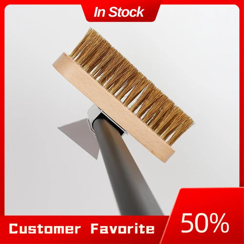 Top Sale Pizza Oven Copper Brush Bristle Brass Scraper Household Grill Cleaning Oven Brush With Aluminium Handle
Top Sale Pizza Oven Copper Brush Bristle Brass Scraper Household Grill Cleaning Oven Brush With Aluminium Handle