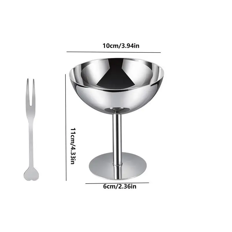 Versatile Stainless Steel Dessert Cup Ideal for Ice Cream in Hospitality
Versatile Stainless Steel Dessert Cup Ideal for Ice Cream in Hospitality