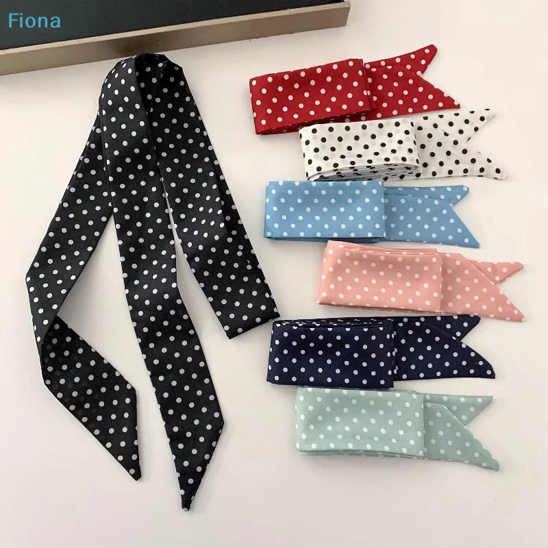 ✔Fashion Polka Dot Silk Scarf Versatile Headwear Hair Band Korean Style Luxury Silk Scarf Belt Package Hanging Decor Accessories
✔Fashion Polka Dot Silk Scarf Versatile Headwear Hair Band Korean Style Luxury Silk Scarf Belt Package Hanging Decor Accessories