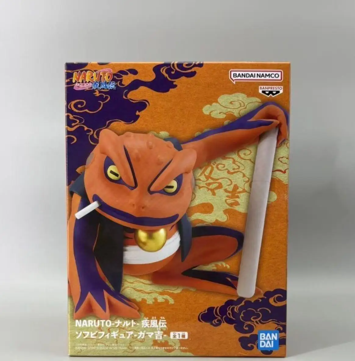 BANDAI BANPRESTO NARUTO Shippuden Soft Plastic Doll Gamakichi Anime Figure Collection
BANDAI BANPRESTO NARUTO Shippuden Soft Plastic Doll Gamakichi Anime Figure Collection