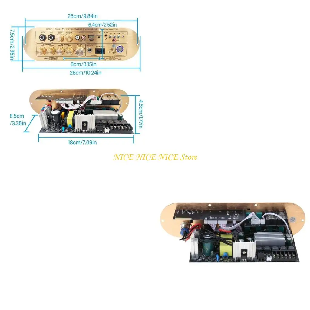 D900 BLE5.0 2.1 Канал цифровой модуль усилителя мощности для мощного и четкого звука вывода
D900 BLE5.0 2.1 Канал цифровой модуль усилителя мощности для мощного и четкого звука вывода