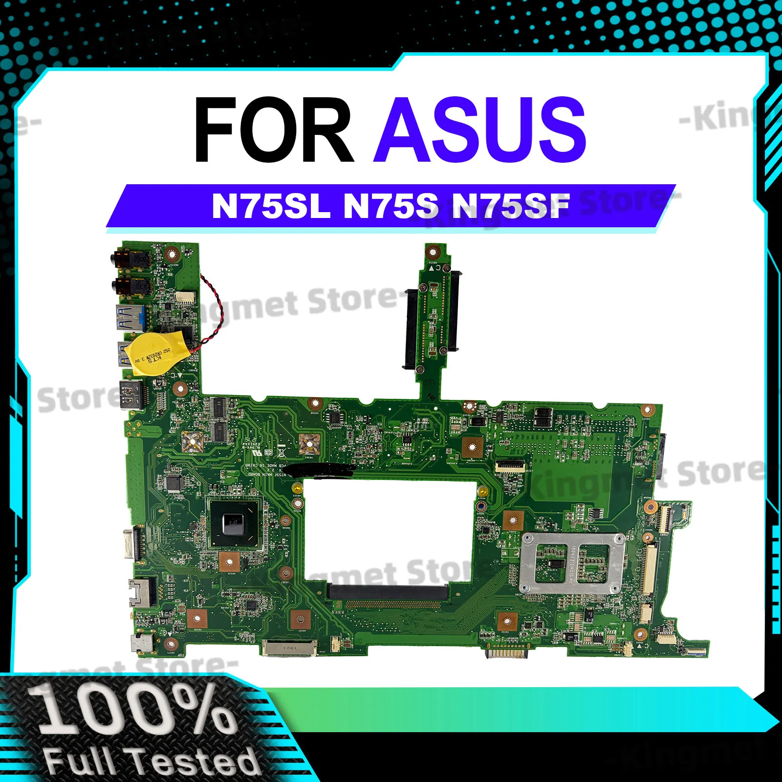 N75SF Laptop Motherboard For ASUS Vivobook N75SF N75S N75SL Notebook Mainboard This item is in stock 100% tests OK fast shipping
N75SF Laptop Motherboard For ASUS Vivobook N75SF N75S N75SL Notebook Mainboard This item is in stock 100% tests OK fast shipping