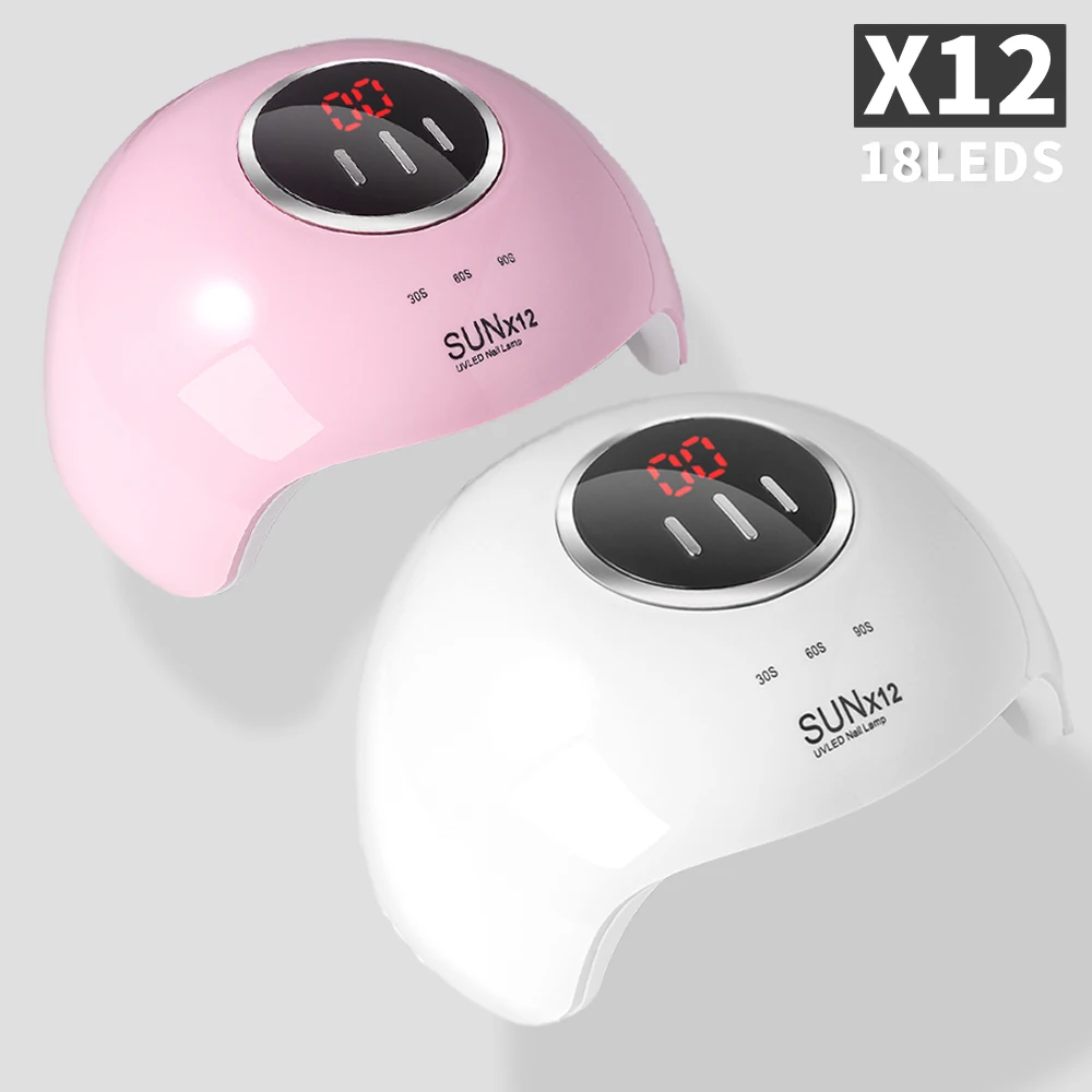Professional 18 UV LED Nail Lamp with Sensor Nail Dryer USB portable Curing All Dry Nail Gel Polish Nail Salon Equipment Tools
Professional 18 UV LED Nail Lamp with Sensor Nail Dryer USB portable Curing All Dry Nail Gel Polish Nail Salon Equipment Tools