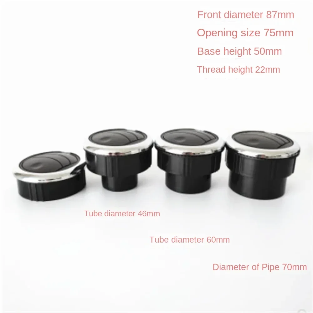 RV Bus Air Outlet Car Retrofitting Circular Electric Vehicle Air Conditioning Air Outlet Connection Ports 2026 Year
RV Bus Air Outlet Car Retrofitting Circular Electric Vehicle Air Conditioning Air Outlet Connection Ports 2026 Year