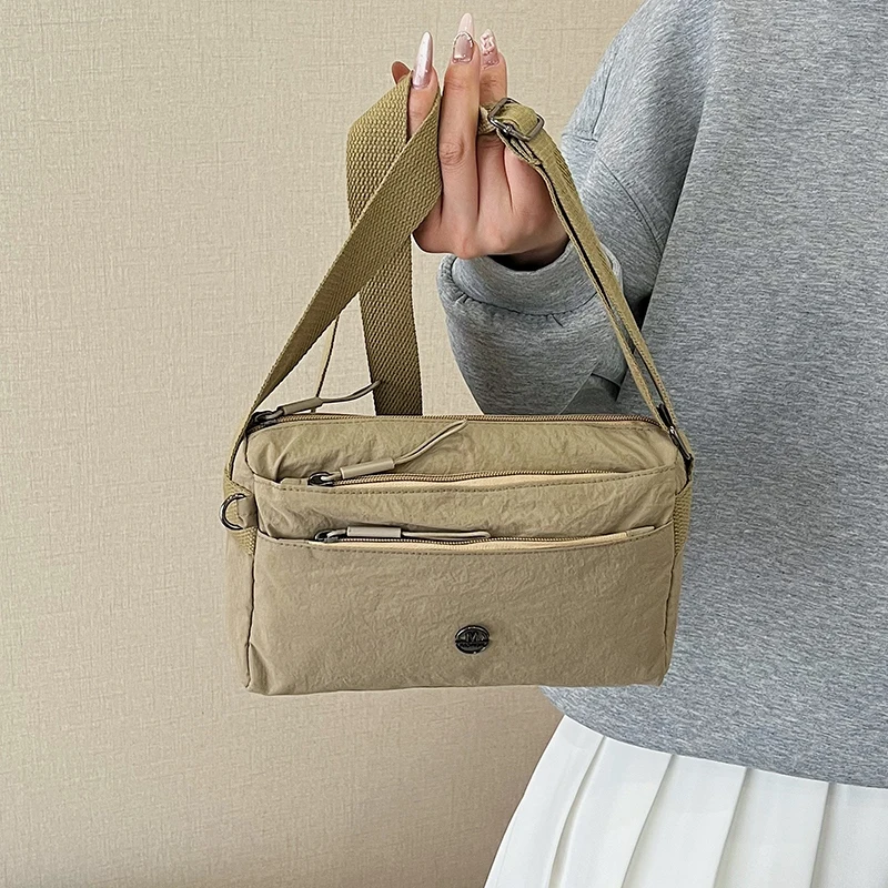 Multi-Layer Small Crossbody Bag for Women, Lightweight Canvas Square Shoulder Bag Casual Spacious
Multi-Layer Small Crossbody Bag for Women, Lightweight Canvas Square Shoulder Bag Casual Spacious