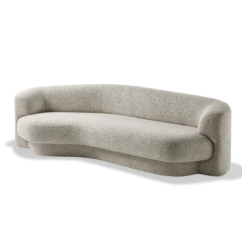 ins cream special-shaped sofa Italian minimalist designer furniture small apartment living room fabric curved sofa
ins cream special-shaped sofa Italian minimalist designer furniture small apartment living room fabric curved sofa