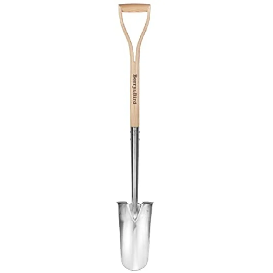 Garden Drain Spade with Wood Handle 42.5" Stainless Steel Gardening Planting Spade Heavy Duty Root Cutter Shovel Trench Shovel
Garden Drain Spade with Wood Handle 42.5" Stainless Steel Gardening Planting Spade Heavy Duty Root Cutter Shovel Trench Shovel