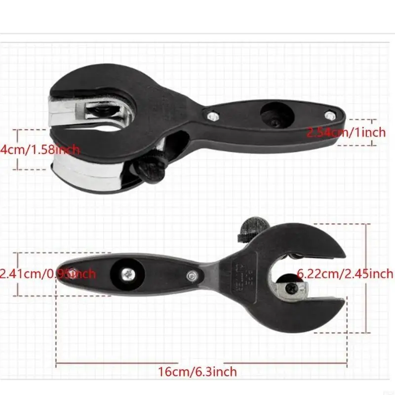P82E Precise Tube Cutter Suitable for Copper and Aluminum Pipe Tight Space Use Easy Handling Tight Space Small Diameter Pipe
P82E Precise Tube Cutter Suitable for Copper and Aluminum Pipe Tight Space Use Easy Handling Tight Space Small Diameter Pipe