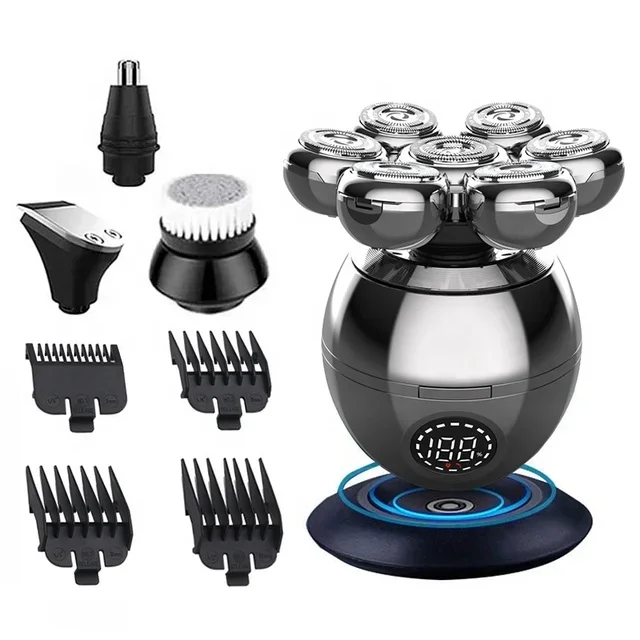 New Men Professional Bald Hair Trimmer Digital Shaver USB Latest Design 5 and 1 Electric Stainless Steel Gift Box Package 2hours
New Men Professional Bald Hair Trimmer Digital Shaver USB Latest Design 5 and 1 Electric Stainless Steel Gift Box Package 2hours