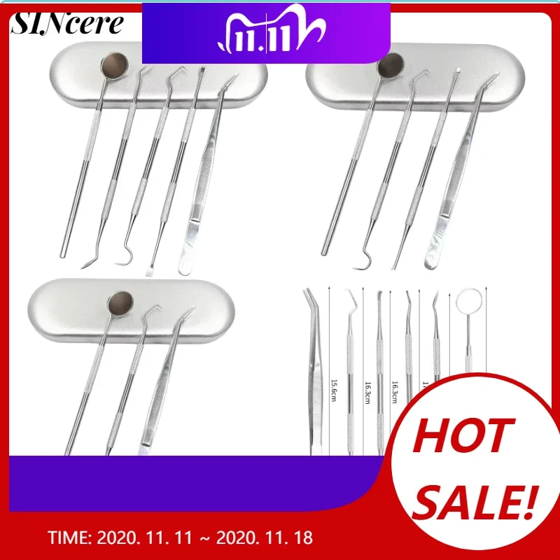 6/5/4/3Pcs Stainless Steel Dental Mirror Dental Kit Bag Mouth Mirror Dental Instrument Care Dentist Whitening Tool Oral Care Kit
6/5/4/3Pcs Stainless Steel Dental Mirror Dental Kit Bag Mouth Mirror Dental Instrument Care Dentist Whitening Tool Oral Care Kit