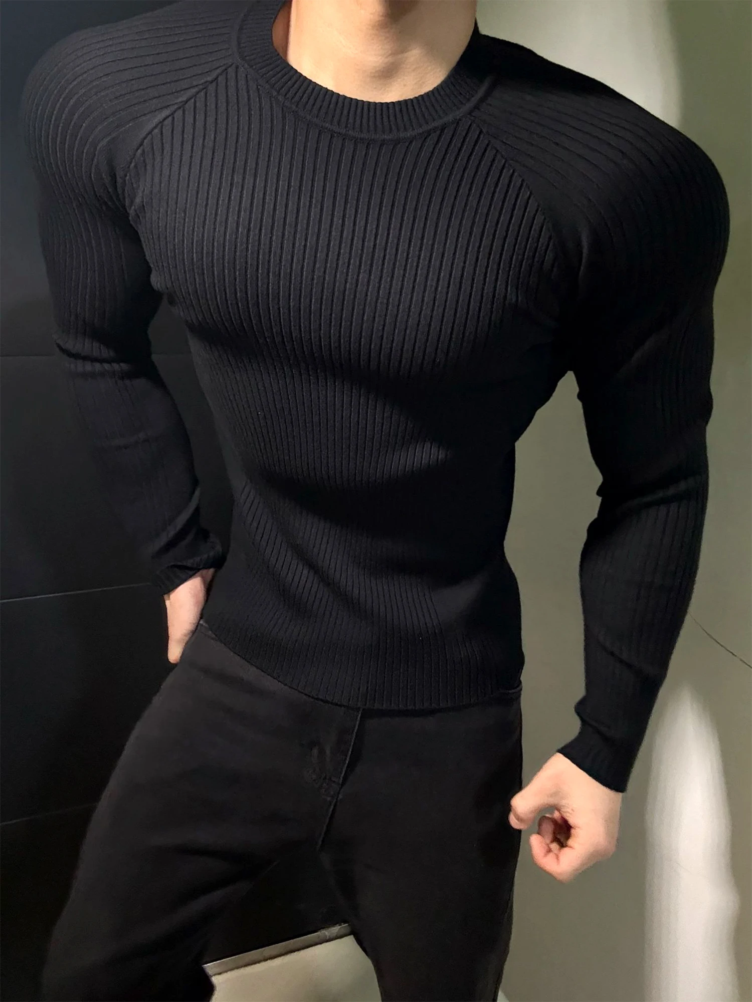 Bla Slim Fit полосатый вязаный свитер мужской зимний Fitn Spor с эластичной резинкой на талии тренировочная основа irt повседневный Sle Long Sve
Bla Slim Fit полосатый вязаный свитер мужской зимний Fitn Spor с эластичной резинкой на талии тренировочная основа irt повседневный Sle Long Sve