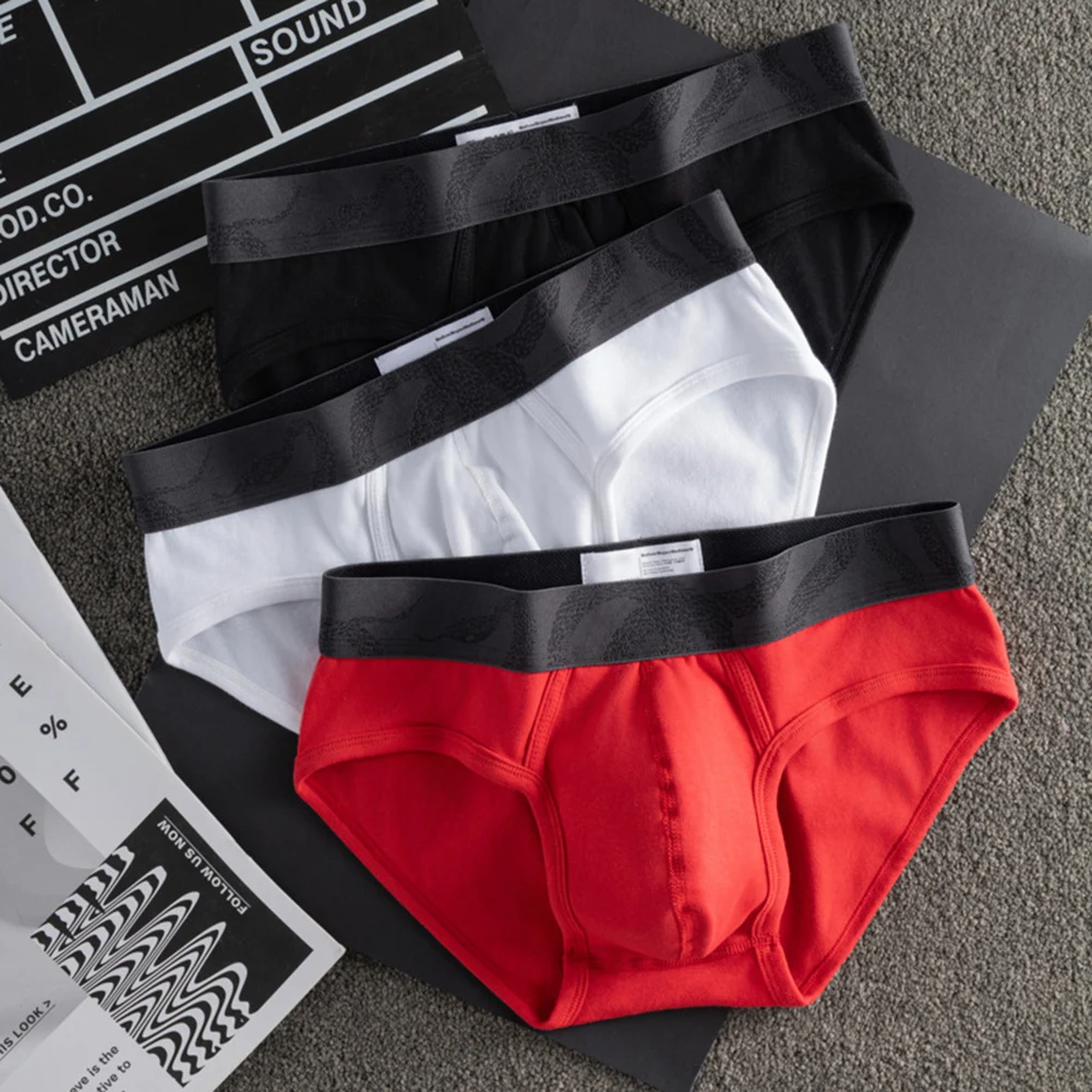 Men's Panties Cotton Briefs Mid Waist Lingerie Elastic Underwear Breathable Trunks Sissy U Convex Pouch Underpants Knickers
Men's Panties Cotton Briefs Mid Waist Lingerie Elastic Underwear Breathable Trunks Sissy U Convex Pouch Underpants Knickers