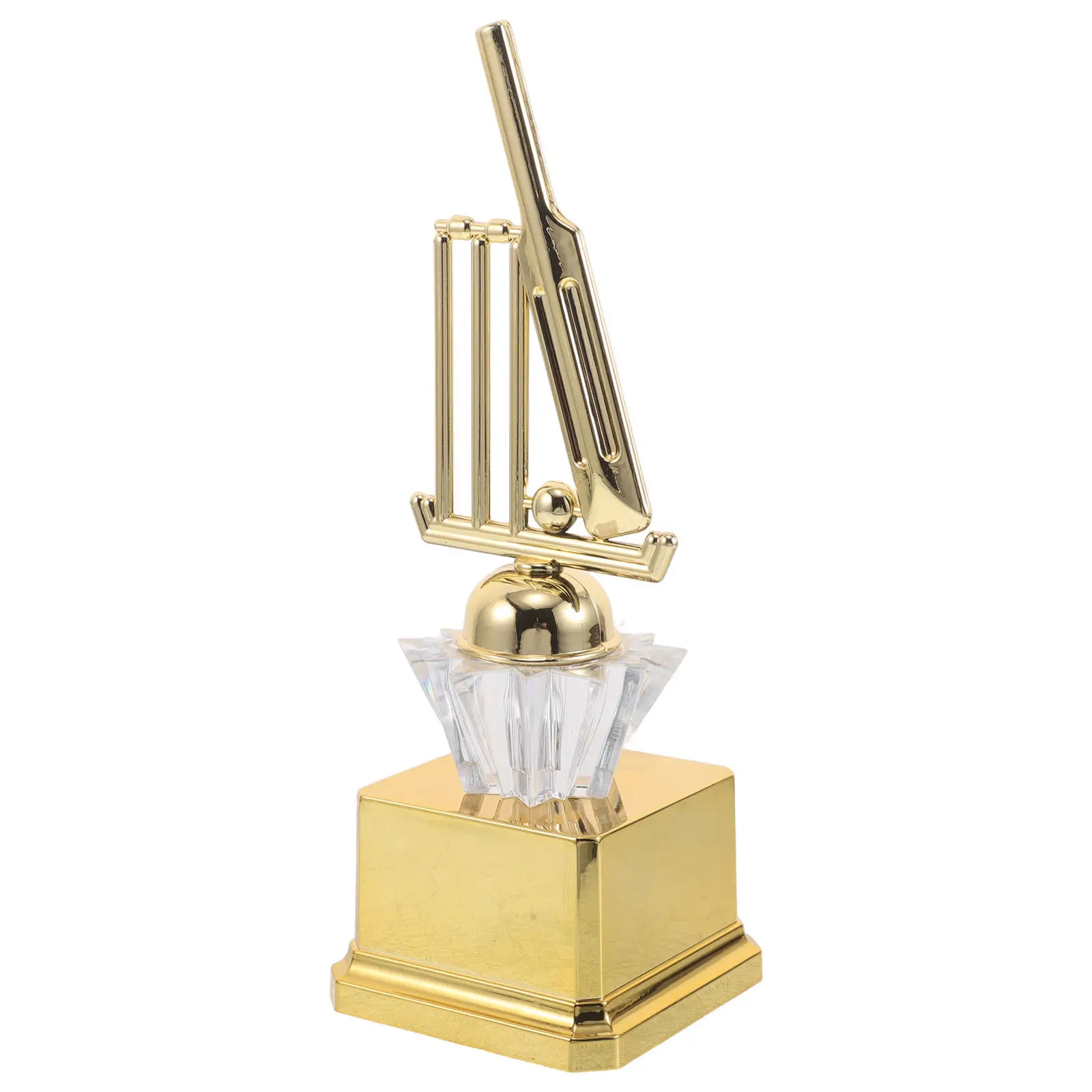 Cricket Award Trophy Cup Golden Base Seamless Design Sports Competition Trophies for School Events Championship Sports Day
Cricket Award Trophy Cup Golden Base Seamless Design Sports Competition Trophies for School Events Championship Sports Day
