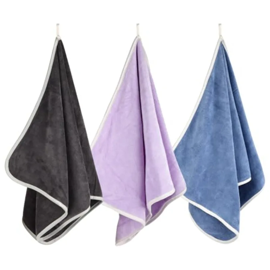 3 Pack Microfiber Gym Towels 14.2" x 30",Super Soft, Quick Drying, Absorbent Towel for Fitness, Yoga, Swimming, Sports, Workout
3 Pack Microfiber Gym Towels 14.2" x 30",Super Soft, Quick Drying, Absorbent Towel for Fitness, Yoga, Swimming, Sports, Workout