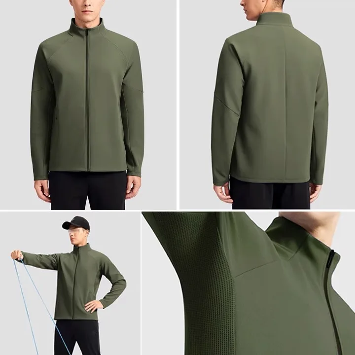 Мужская приталенная куртка с воротником-стойкой на молнии, осенне-зимняя, из полиэстера, для активного отдыха, повседневная, деловая, спортивная
Мужская приталенная куртка с воротником-стойкой на молнии, осенне-зимняя, из полиэстера, для активного отдыха, повседневная, деловая, спортивная