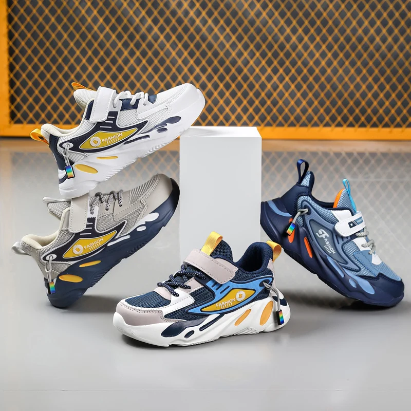 2024 New Children Casual Sports Shoes for Boys Breathable Summer Kids Hook&Loop Students School Running Kids' Outdoor Sneakers
2024 New Children Casual Sports Shoes for Boys Breathable Summer Kids Hook&Loop Students School Running Kids' Outdoor Sneakers
