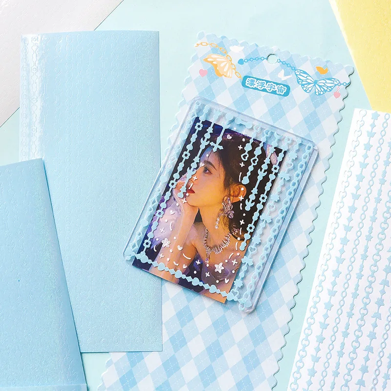 4 Sheets Shiny Star Chain Sticker for Art Crafts Journaling Collage Material Scrapbooking DIY Photos
4 Sheets Shiny Star Chain Sticker for Art Crafts Journaling Collage Material Scrapbooking DIY Photos