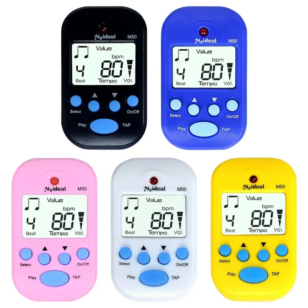 High Quality Electron Mini Metronome LCD Mini Digital Beat Tempo Machine Violin Metronome
High Quality Electron Mini Metronome LCD Mini Digital Beat Tempo Machine Violin Metronome