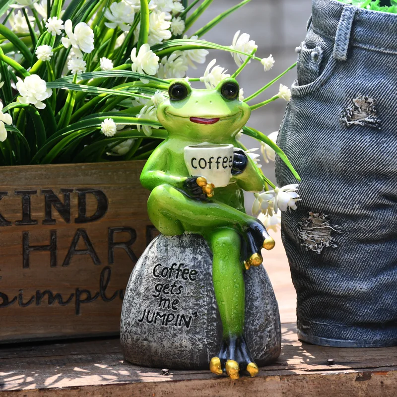 Frog Ornaments, Courtyard Decoration, Garden Art, Resin Crafts, Creative Cute Cartoon Animals, Balcony Figurines
Frog Ornaments, Courtyard Decoration, Garden Art, Resin Crafts, Creative Cute Cartoon Animals, Balcony Figurines