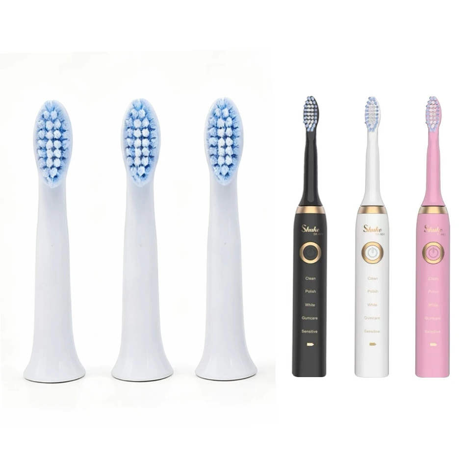 Replacement Toothbrush Heads For Shuke SK-601 Electric Toothbrush Sonic Electric Toothbrush Soft DuPont Bristles Nozzles
Replacement Toothbrush Heads For Shuke SK-601 Electric Toothbrush Sonic Electric Toothbrush Soft DuPont Bristles Nozzles