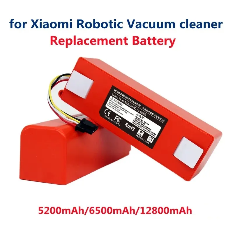 Original Replacement Battery BRR-2P4S-5200D for XIAOMI 1S 1ST Roborock SDJQR01RR Sweeping Mopping Robot Vacuum Cleaner 6500mAh
Original Replacement Battery BRR-2P4S-5200D for XIAOMI 1S 1ST Roborock SDJQR01RR Sweeping Mopping Robot Vacuum Cleaner 6500mAh