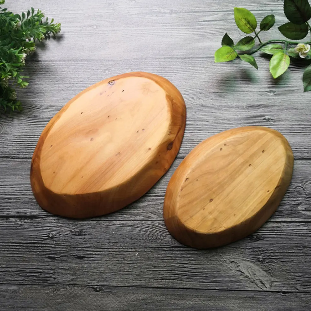 Premium Solid Wood Fruit Tray Oval Food Serving Plate for Sushi Snacks Desserts Decorative Wooden Tray for Kitchen Living Room
Premium Solid Wood Fruit Tray Oval Food Serving Plate for Sushi Snacks Desserts Decorative Wooden Tray for Kitchen Living Room