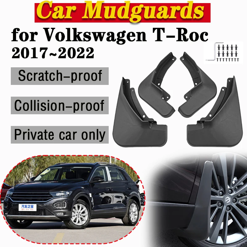 Car Wheel Fender For Volkswagen T-Roc 2017~2022 VW T Roc Mud Flaps Guards Anti-splash Front Rear Mudguards MudFlaps Accessories
Car Wheel Fender For Volkswagen T-Roc 2017~2022 VW T Roc Mud Flaps Guards Anti-splash Front Rear Mudguards MudFlaps Accessories