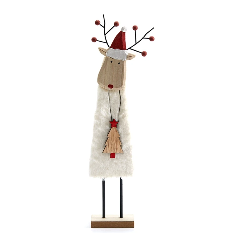 New Nordic Christmas Wooden Wool Felt Decoration Christmas Elk Santa Claus Ornament Christmas Tree Desktop Decoration-A22G
New Nordic Christmas Wooden Wool Felt Decoration Christmas Elk Santa Claus Ornament Christmas Tree Desktop Decoration-A22G