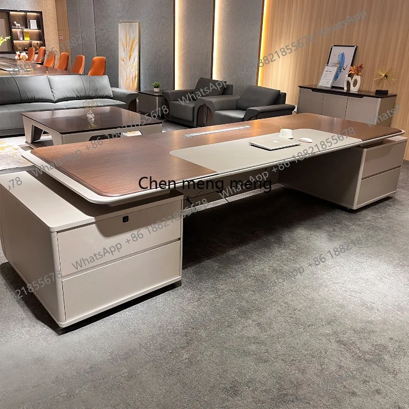 Wooden Luxury Office Desk Modern Computer Decoration Executive Office Desk Aesthetic Display Mesas Escritorio Salon Furniture
Wooden Luxury Office Desk Modern Computer Decoration Executive Office Desk Aesthetic Display Mesas Escritorio Salon Furniture