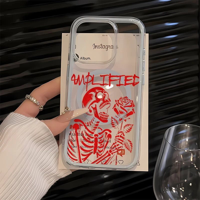 Transparent Magnetic Case for iPhone 17 Air 16 15 Pro Max 14 Plus 13 Pro 12 16E 11 Luxury Skeleton Camera Protection for MagSafe
Transparent Magnetic Case for iPhone 17 Air 16 15 Pro Max 14 Plus 13 Pro 12 16E 11 Luxury Skeleton Camera Protection for MagSafe