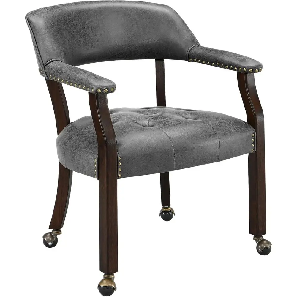 Dining Chairs with Casters and Arms, Rolling Dining Chairs with Wheels or Elderly, Ergonomic Wide Seat Wooden Oice Desk Chairs,
Dining Chairs with Casters and Arms, Rolling Dining Chairs with Wheels or Elderly, Ergonomic Wide Seat Wooden Oice Desk Chairs,