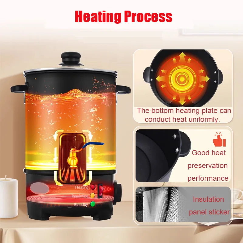 6L Electric Candle Making Machine Non-stick Wax Melting Pot for DIY Candle Making for Commercial use
6L Electric Candle Making Machine Non-stick Wax Melting Pot for DIY Candle Making for Commercial use