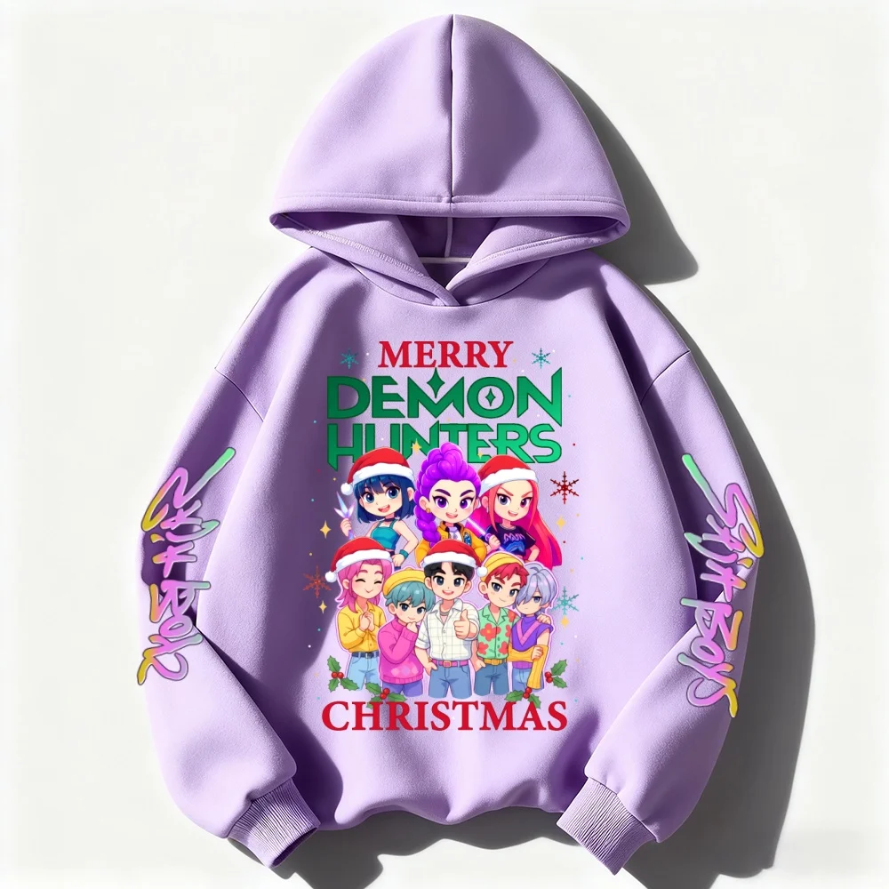 Толстовка с капюшоном для девочек в стиле аниме Kpop, охотник на демонов, теплая детская волнистая модная повседневная одежда, рождественская серия, одежда
Толстовка с капюшоном для девочек в стиле аниме Kpop, охотник на демонов, теплая детская волнистая модная повседневная одежда, рождественская серия, одежда