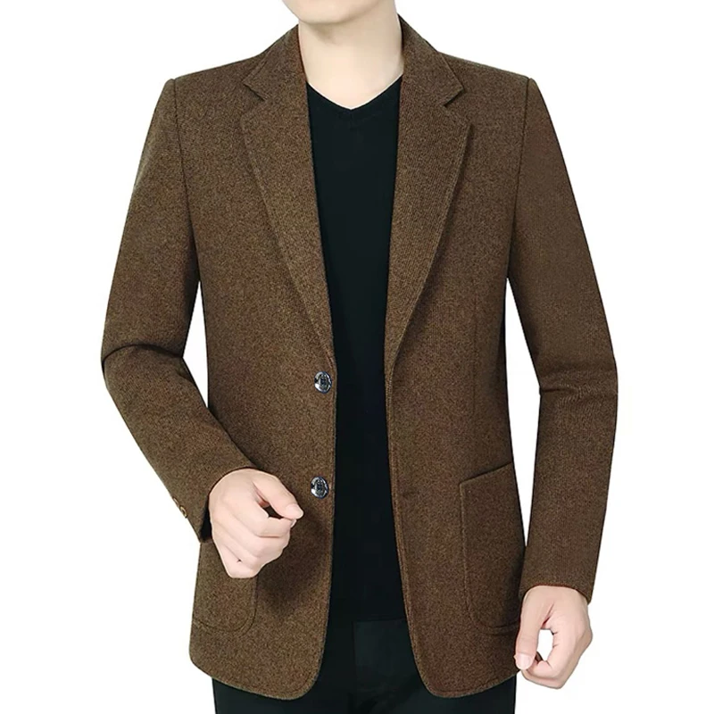 2026 Spring Autumn New Men's Blazer High-End Business Casual Suit Jacket For Middle Age Office Work Wear
2026 Spring Autumn New Men's Blazer High-End Business Casual Suit Jacket For Middle Age Office Work Wear