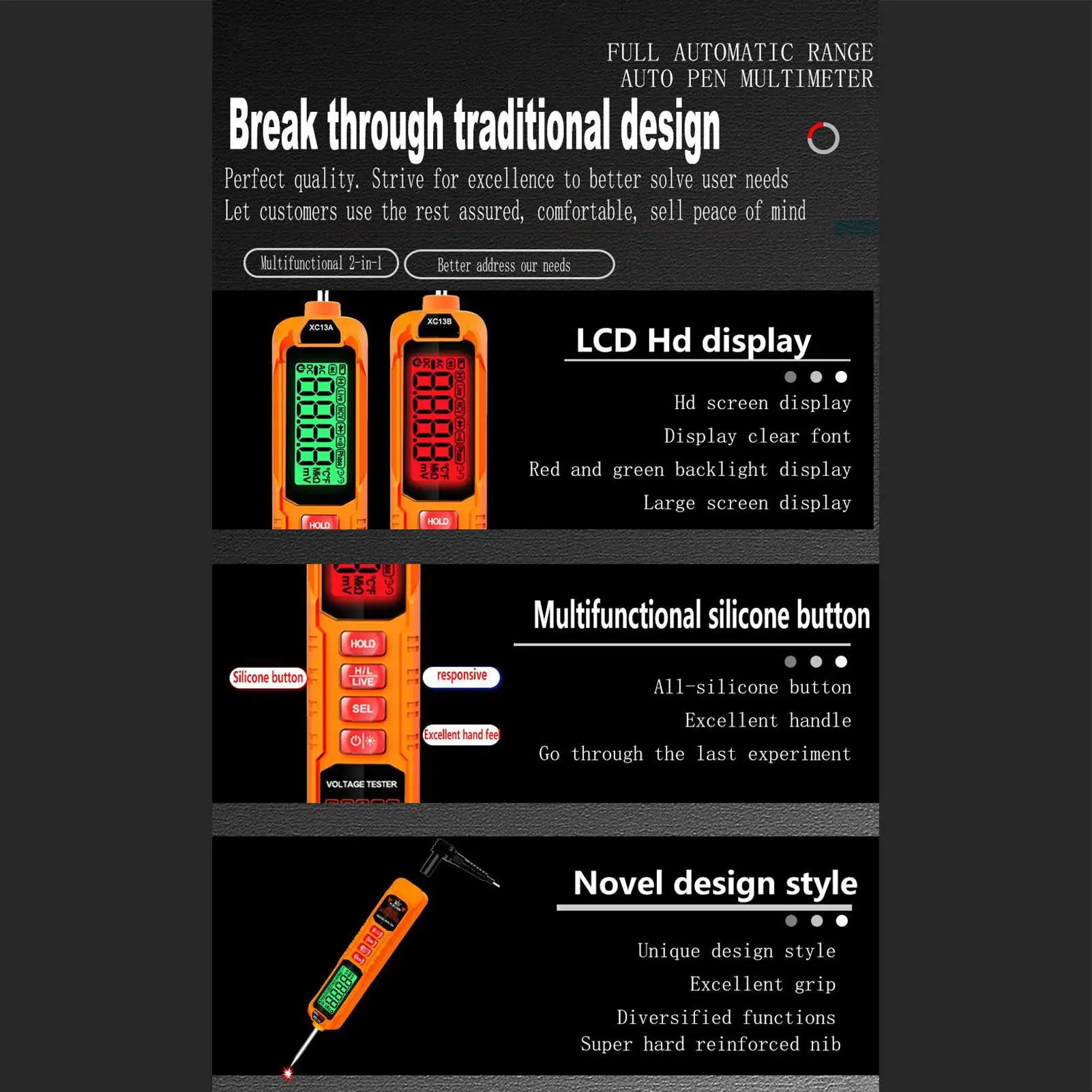 Автомобильный тестер напряжения, тестер неисправностей цепи, светодиодный дисплей, тестер автомобильных цепей с удлиненным пружинным проводом и зондом для прицепа на колесах
Автомобильный тестер напряжения, тестер неисправностей цепи, светодиодный дисплей, тестер автомобильных цепей с удлиненным пружинным проводом и зондом для прицепа на колесах