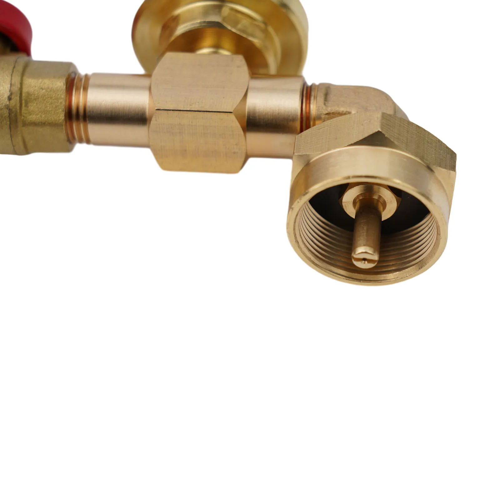 Control Valve Propane Adapter 1 -20 1lb To 20lb 90-degree Brass Connector With Gauge Yellow Converter Filling Elbow
Control Valve Propane Adapter 1 -20 1lb To 20lb 90-degree Brass Connector With Gauge Yellow Converter Filling Elbow